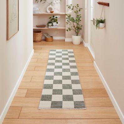 Zelený behúň 60x230 cm Baltimore – Think Rugs