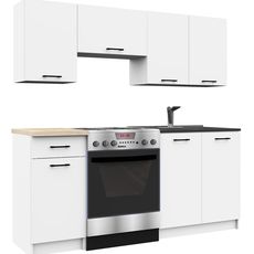 Ak furniture Kuchynská linka Olivia 1,8 m biela
