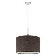 Eglo - LED Luster na lanku TUNJA 1xE27/60W/230V hnedá
