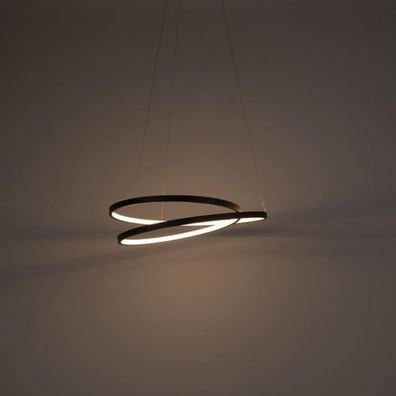 Paul Neuhaus 2472-18 - LED Stmievateľný luster na lanku ROMAN LED/30W/230V čierna