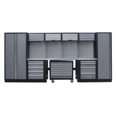 Dielenský set nábytku Procarosa PROFI XL-7W Pracovná plocha:: nerezová oceľ