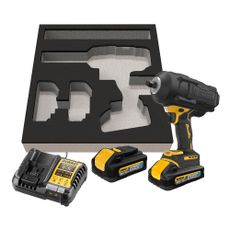 AKU rázový uťahovák s veľkým momentom DeWALT DCF961H2G 18V, 2x5Ah, nabíjačka, PUR