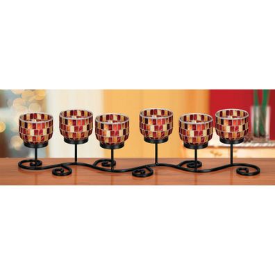 Kovový svietnik na čajovú sviečku – Deco Pleasure