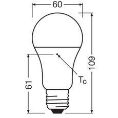 SADA 3x LED Žiarovka A60 E27/10W/230V 4000K