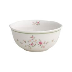 Súprava 2 bielych porcelánových misiek Brandani Nonna Rossa, ⌀ 14 cm