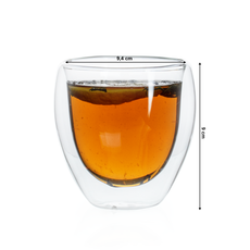 Termo poháre, set 4 ks, na vodu, 250 ml, HOTCOLD TYP 9