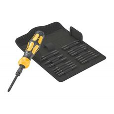 Wera 018111 Rázové kľúče 1/4" Kraftform Plus 900 Imperial Set 1 (sada 19 kusov)