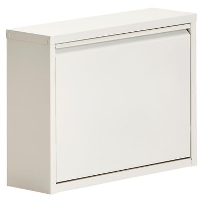 Carryhome VÝKLOPNÁ SKRINKA NA TOPÁNKY, biela, 50/37/15 cm