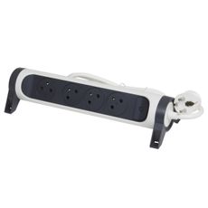 Legrand 049459 - Predlžovací kábel s vypínačom 4Z Typ E 3m