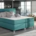 Posteľ Boxspring Amadeus 200x180, zelená (látka - bao 15)