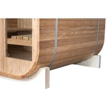 M-SPA - Záhradná sauna štvorec 180 cm x Ø 210 cm