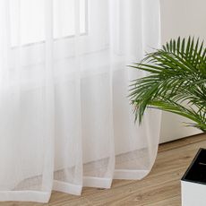 HOMEDE Záclona Romantic III biela, velikost 280x160