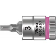 Wera 003332 Zyklop 1/4" 6-stranná 3 mm zásuvka na bity typ 8740 A HF s funkciou držania