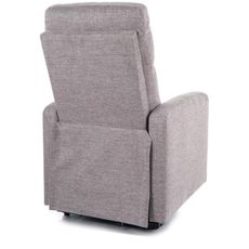 Polohovacie elegantné kreslo, sivá brego 07