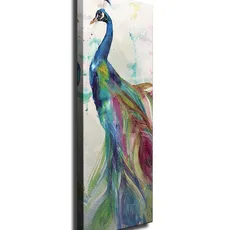 Wallity Obraz na plátne Peacock PC118 30x80 cm