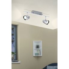 Eglo 93673 - LED bodové svietidlo CORBERO 2xGU10/3W/230V