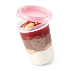 Dóza PAPU PAPI 250 ml, 2 ks, ružová