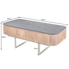 Konferenčný stolík z kolekcie Gatsby 110cm Mango