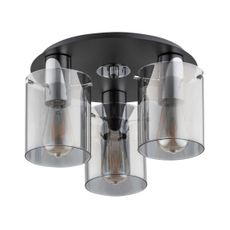 Stropné svietidlo ATMAN 3xE27/60W/230V lesklý chróm