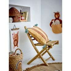 Hnedý látkový detský kôš na hračky 46x7, 5x33 cm Toto – Bloomingville Mini