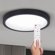Brilagi-LED Stmievateľné svietidlo ESTELA LED/48W/230V 3000-6500K ø 40 cm čierna+DO