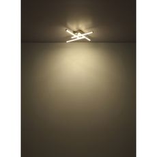 Globo 67342-24D - LED Stropné svietidlo KIRINA LED/24W/230V 3000K čierna
