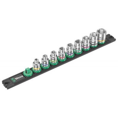 Wera 005450 Magnetická tyč B Imperial 1 so sadou nástrčiek 1/4 ÷ 3/4" typ 8790 HMB Zyklop 3/8" (sada 9 dielov)