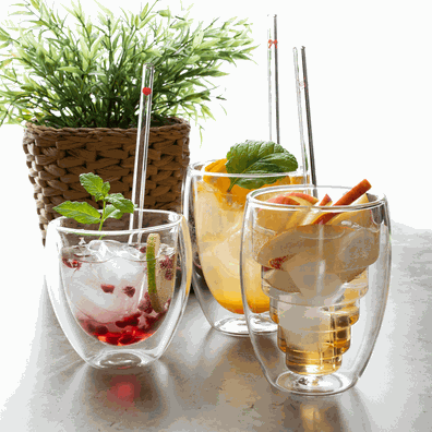 Termo poháre, set 2 ks, 250 ml, HOTCOLD TYP 17