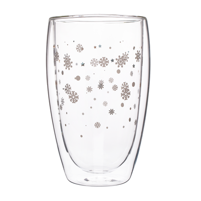 TEMPO-KONDELA HOTCOLD TYP 33, termo poháre, set 2 ks, s vločkami, 450 ml
