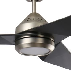 Kichler KLF-JADE-60-AP-LED Stmievateľný stropný ventilátor JADE 18W/230V čierna+DO