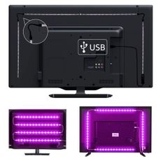 Solight WM58 - LED RGB Pásik pre TV LED/6W/5V Wi-Fi Tuya + diaľkové ovládanie 0,5m