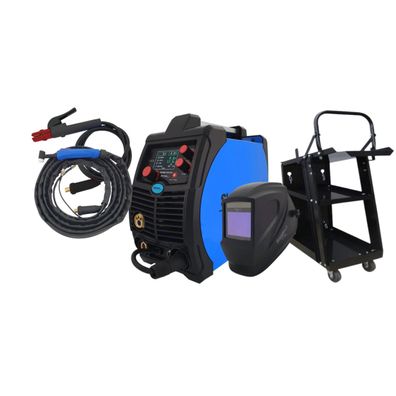Sherman Synergická invertorová zváračka DIGIMIG 220 LCD + TIG Horák + MIG Horák + Káble + Kukla V7A + Vozík