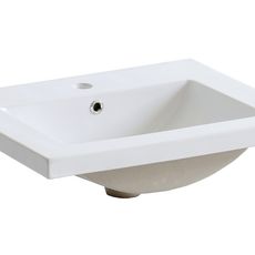 Comad Keramické zapustené umývadlo Ronald 60 cm biele