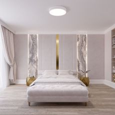 LED Stropné svietidlo CLEO LED/69W/230V 4000K pr. 50 cm biela