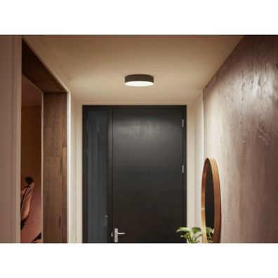 Philips -LED Stmievateľné svietidlo Hue ENRAVE S LED/9,6W/230V pr. 261 mm čierna+DO