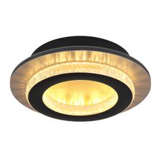 Globo 48042-12G - LED stropné svietidlo JAYDEN LED/12W/230V, priemer 20 cm, čierne