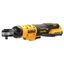 Aku bezuhlíková račňa s otvorenou hlavou DeWALT DCF503L1G 18V 3/8" a GFN krytom