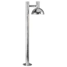 Nordlux - Vonkajšia lampa ARKI 1xE27/20W/230V IP54 strieborná