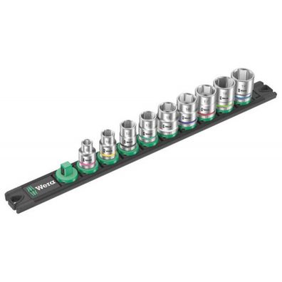 Wera 005430 Magnetická tyč B 4 so sadou nástrčiek 8 ÷ 19 mm typ 8790 HMB Zyklop 3/8" (sada 9 dielov)