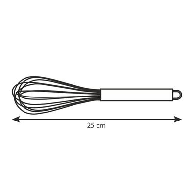 Šľahacia metla nerezová DELÍCIA 25 cm