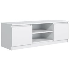 Televízny stolík RTV 120 cm M300 - biela
