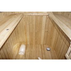 Vonkajšia sauna LINDHOLM pre 1-2 osoby 128,2x120x194 cm