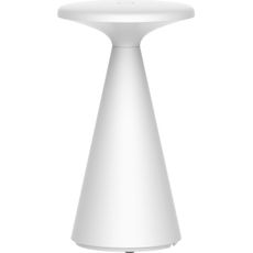 LED stmievateľná stolná lampa PAROS LED/1,8W/5V USB 1800 mAh IP44 biela