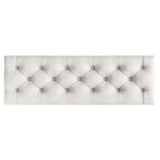 Lavica CHESTERFIELD 120x40 cm Krémová