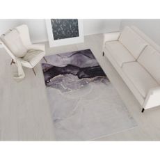 Sivý prateľný koberec 180x120 cm - Vitaus