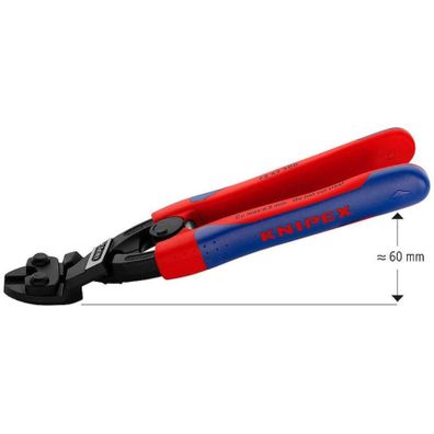 Silové kliešte na mäkké kovy a plasty Knipex 72 62 200 (200 mm)