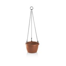 Gardenico Samozavlažovací závesný kvetináč Marina terakota, pr. 25 cm