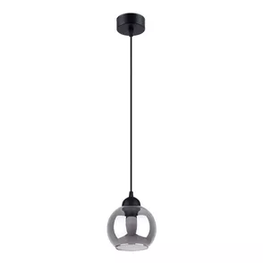 Čierne závesné svietidlo ø 15 cm Grande – Nice Lamps