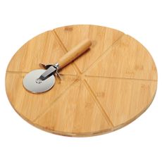 Kesper 58462 Doštička a krájač na pizzu, pr. 32 cm