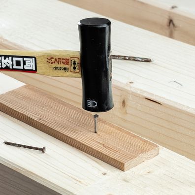 Japonské oválne oceľové kladivko E-VALUE Gennou - 225 g